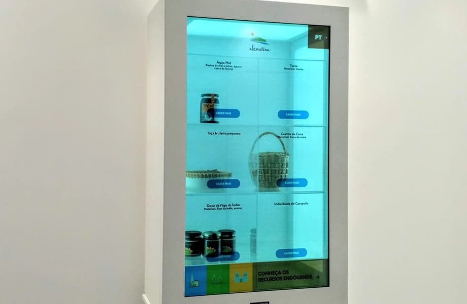 Interactive Transparent Display